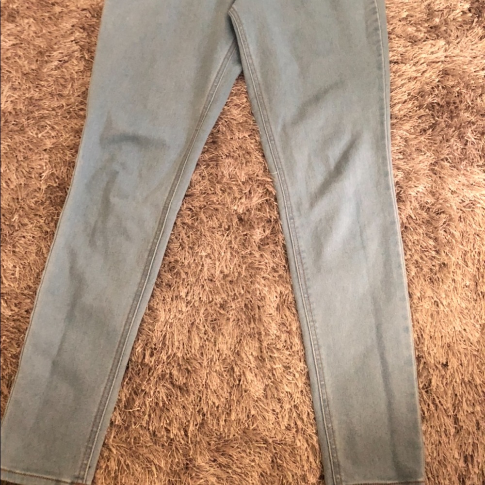 High Rise skinny jeans